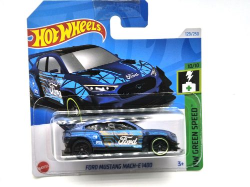Hot Wheels Ford Mustang Mach-E 1400 - HW Green Speed 10/10 - 129/250 - treasure hunt - TH -  Hot Wheels - 1:64
