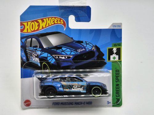 Hot Wheels Ford Mustang Mach-E 1400 - HW Green Speed 10/10 - 129/250 - treasure hunt - TH -  Hot Wheels - 1:64