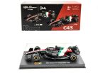 Alfa Romeo C43 F1 #77 (2023) - Monza Italy GP - Valtteri Bottas - PILÓTÁVAL -  Bburago - 1:43