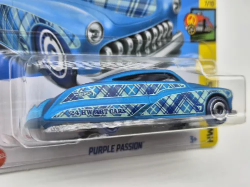 Hot Wheels Purple Passion - HW Art Cars 7/10 - 151/250 - Treasure Hunt - TH -  Hot Wheels - 1:64