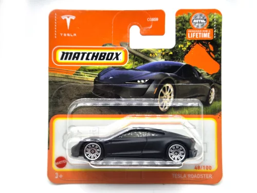 Tesla Roadster - 48/100 - bliszteres -  Matchbox - 1:64
