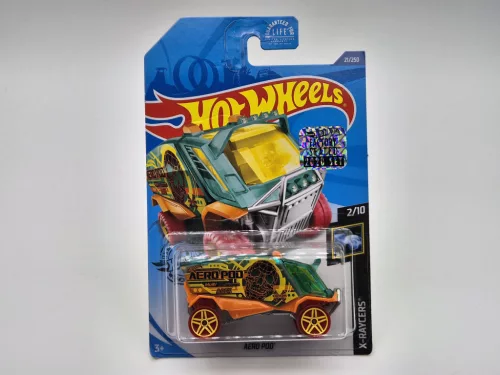 Hot Wheels Aero Pod - X-Raycers 2/10 - 21/250 - hosszú kártyás -  Hot Wheels - 1:64