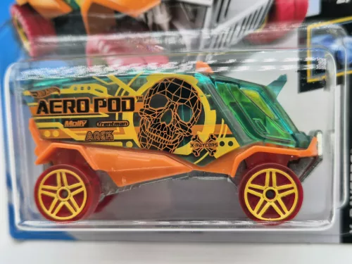 Hot Wheels Aero Pod - X-Raycers 2/10 - 21/250 - hosszú kártyás -  Hot Wheels - 1:64