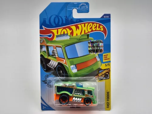 Hot Wheels Chill Mill - Fast Foodie 3/5 - 18/250 - hosszú kártyás -  Hot Wheels - 1:64