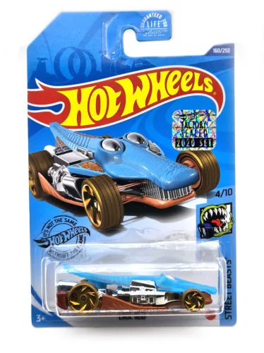 Hot Wheels Croc Rod (réz/kék) - Street Beasts 4/10 - 160/250 - hosszú kártyás -  Hot Wheels - 1:64