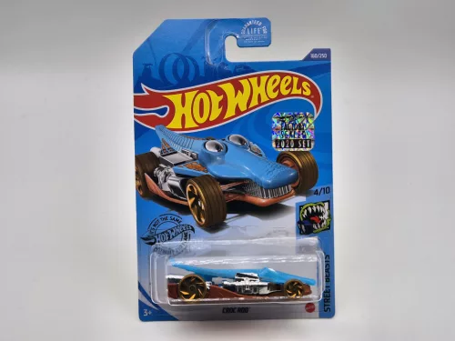 Hot Wheels Croc Rod (réz/kék) - Street Beasts 4/10 - 160/250 - hosszú kártyás -  Hot Wheels - 1:64