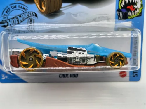 Hot Wheels Croc Rod (réz/kék) - Street Beasts 4/10 - 160/250 - hosszú kártyás -  Hot Wheels - 1:64