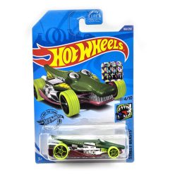   Hot Wheels Croc Rod (bordó/zöld) - Street Beasts 4/10 - 160/250 - hosszú kártyás -  Hot Wheels - 1:64