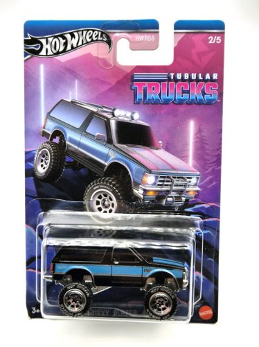 Hot Wheels  - Tubular Trucks 2/5 - Chevy Blazer 4X4 -  Hot Wheels - 1:64