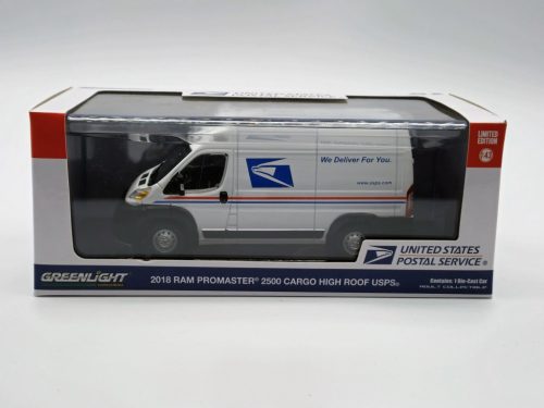 Fiat Ducato - Dodge RAM 2500 Promaster (2018) - USPS -  Greenlight - 1:43