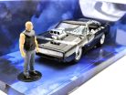Dom's Dodge Charger (1970) - Dom figurával - Fast & Furious - Halálos iramban -  Jada - 1:24