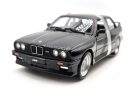 BMW E30 M3 (1988) - fekete - Bburago - 1:24
