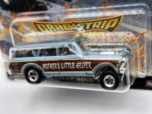 Hot Wheels Premium - Dragstrip Car Culture - Chevy Nova Gasser (1964) -  Hot Wheels - 1:64