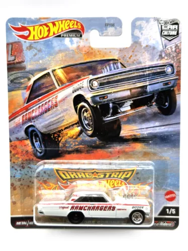 Hot Wheels Premium - Dragstrip Car Culture - Dodge Coronet (1965) -  Hot Wheels - 1:64