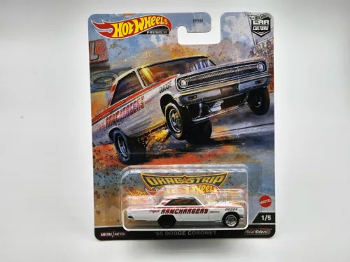 Hot Wheels Premium - Dragstrip Car Culture - Dodge Coronet (1965) -  Hot Wheels - 1:64