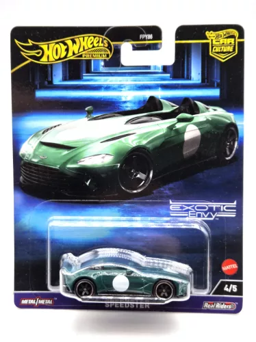 Hot Wheels Premium - Car Culture Exotic Envy - Aston Martin V12 Speedster -  Hot Wheels - 1:64