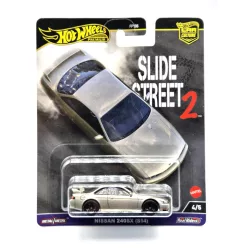  Hot Wheels Premium - Car Culture Slide Street 2 - Nissan 240SX (S14) -  Hot Wheels - 1:64