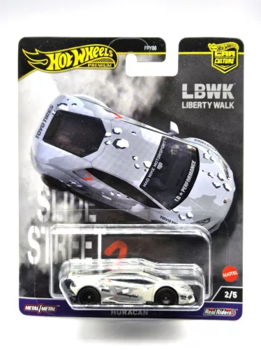 Hot Wheels Premium - Car Culture Slide Street 2 - LB-Works Lamborghini Huracan -  Mad Mike drift - Hot Wheels - 1:64