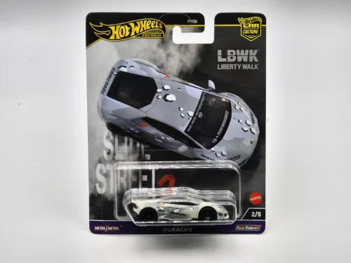 Hot Wheels Premium - Car Culture Slide Street 2 - LB-Works Lamborghini Huracan -  Mad Mike drift - Hot Wheels - 1:64