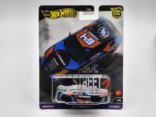 Hot Wheels Premium - Car Culture Slide Street 2 - Nissan Z (2023) -  Chris "The Force" Forsberg drift - Hot Wheels - 1:64