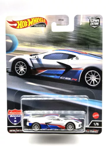 Hot Wheels Premium - Car Culture American Scene - Corvette C8.R - Hot Wheels - 1:64