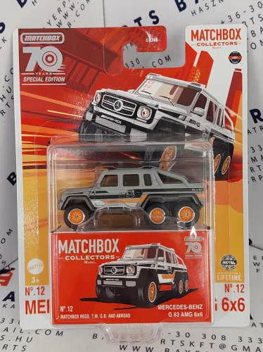 Matchbox Collectors 70 years special edition - Nr.12 - Mercedes Benz G63 AMG 6x6 -  Matchbox - 1:64