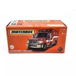   International Terrastar - 71/100 - Fire Ambulance -  Matchbox - 1:64