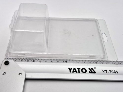 1:64 méretarányú Hot Wheels hosszú nagy kártyás hosszúkártyás bliszter kártya protektor -  1:64