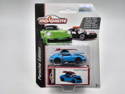 Porsche 911 991 Carrera S Coupe (2015) - kék -  Majorette - 1:64