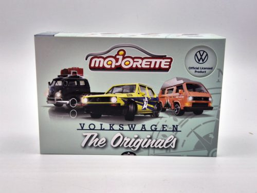 Volkswagen VW szett - VW Golf 1 MK1  - VW T1 transporter -  Majorette - 1:64