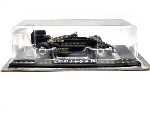 Lotus 97T Renault Turbo F1 #12 (1985) - Ayrton Senna -  Edicola - 1:24