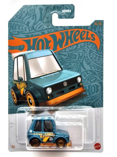 Hot Wheels Pearl & Chrome (2024) - Tooned Volkswagen Golf MK1 -  Hot Wheels - 1:64