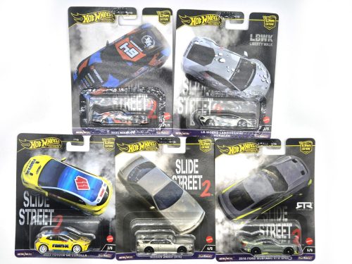 Hot Wheels Premium - Car Culture Slide Street 2 szett - drift -  Hot Wheels - 1:64