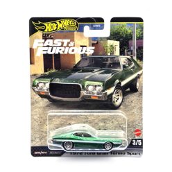   Hot Wheels Premium - Fast & Furious - Halálos iramban - Ford Gran Torino Sport (1972) -  Hot Wheels - 1:64