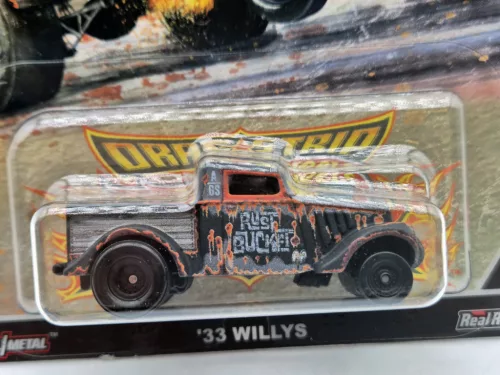 Hot Wheels Premium - Car Culture - Dragstrip - Willys (1933) - CHASE -  Hot Wheels - 1:64