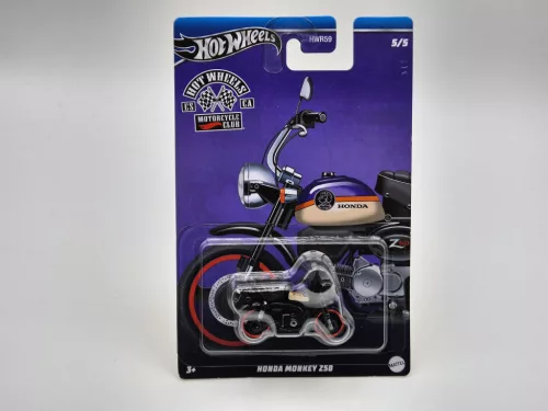 Hot Wheels Motorcycle Club - Honda Monkey Z50 -  Hot Wheels - 1:64