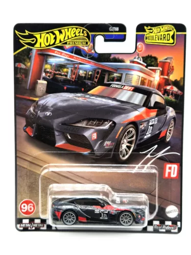 Hot Wheels Premium - Boulevard - Toyota GR Supra (2021) -  Hot Wheels - 1:64
