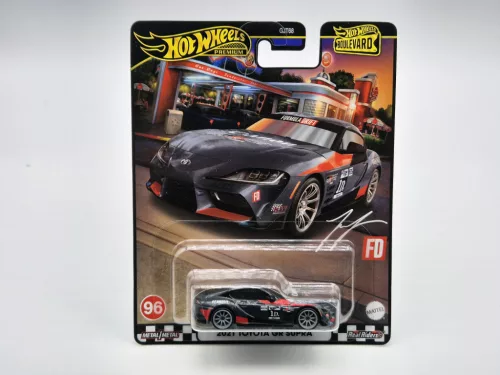 Hot Wheels Premium - Boulevard - Toyota GR Supra (2021) -  Hot Wheels - 1:64