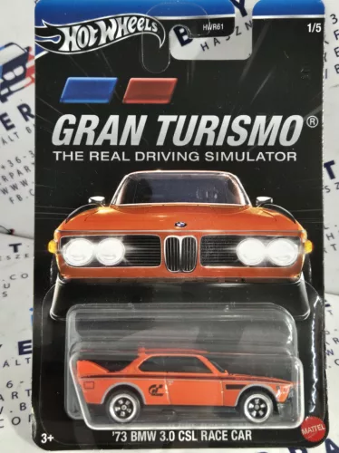 Hot Wheels Gran Turismo - BMW 3.0 CSL Race Car (1973) -  Hot Wheels - 1:64
