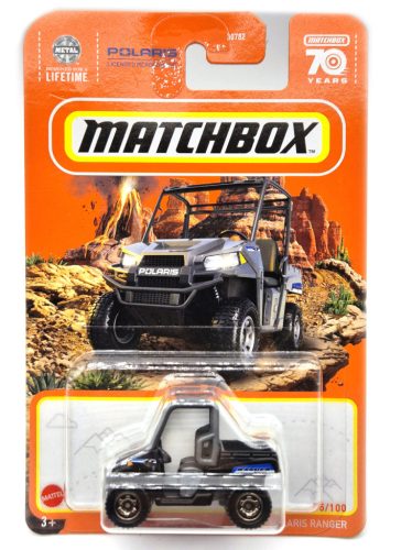 Polaris Ranger - 2023 75/100 - hosszú kártyás -  Matchbox - 1:64