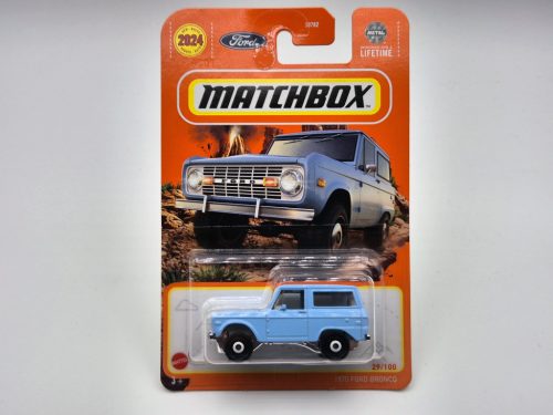 Ford Bronco (1970) - 2024 29/100 - hosszú kártyás -  Matchbox - 1:64