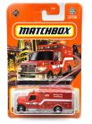 International Terrastar - 2024 71/100 - Fire Ambulance - hosszú kártyás -  Matchbox - 1:64