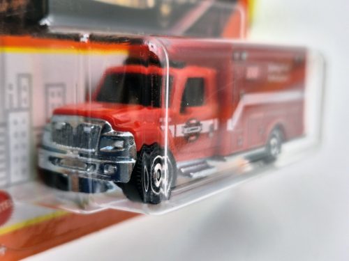 International Terrastar - 2024 71/100 - Fire Ambulance - hosszú kártyás -  Matchbox - 1:64