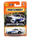 Ford Police Interceptor Utility (2023) - 2024 36/100 - hosszú kártyás -  Matchbox - 1:64