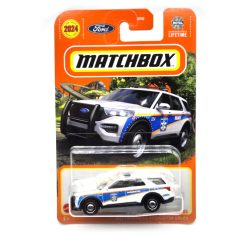   Ford Police Interceptor Utility (2023) - 2024 36/100 - hosszú kártyás -  Matchbox - 1:64