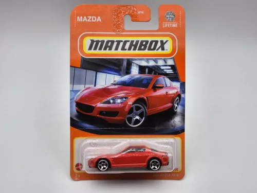 Mazda RX-8 (2004) - 2024 49/100 - hosszú kártyás -  Matchbox - 1:64