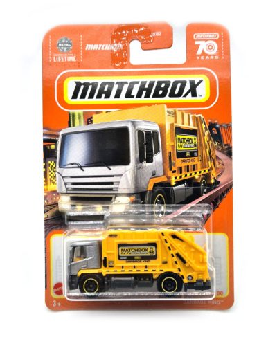 Garbage King - 2023 61/100 - hosszú kártyás -  Matchbox - 1:64