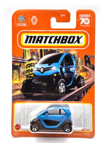 Renault Twizy (2022) - 2023 82/100 - hosszú kártyás -  Matchbox - 1:64