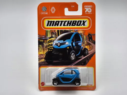 Renault Twizy (2022) - 2023 82/100 - hosszú kártyás -  Matchbox - 1:64