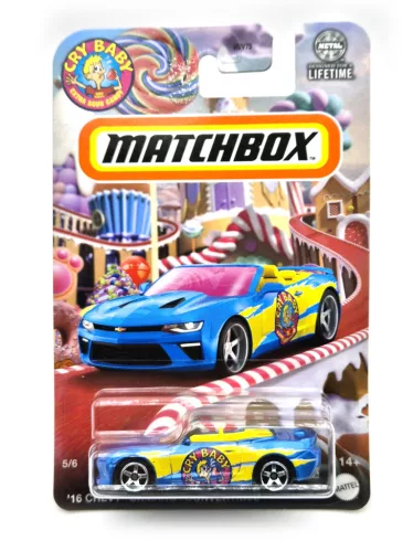 Matchbox Candy - Chevrolet Chevy Camaro Convertible (2016) - 5/6 - hosszú kártyás -  Matchbox - 1:64